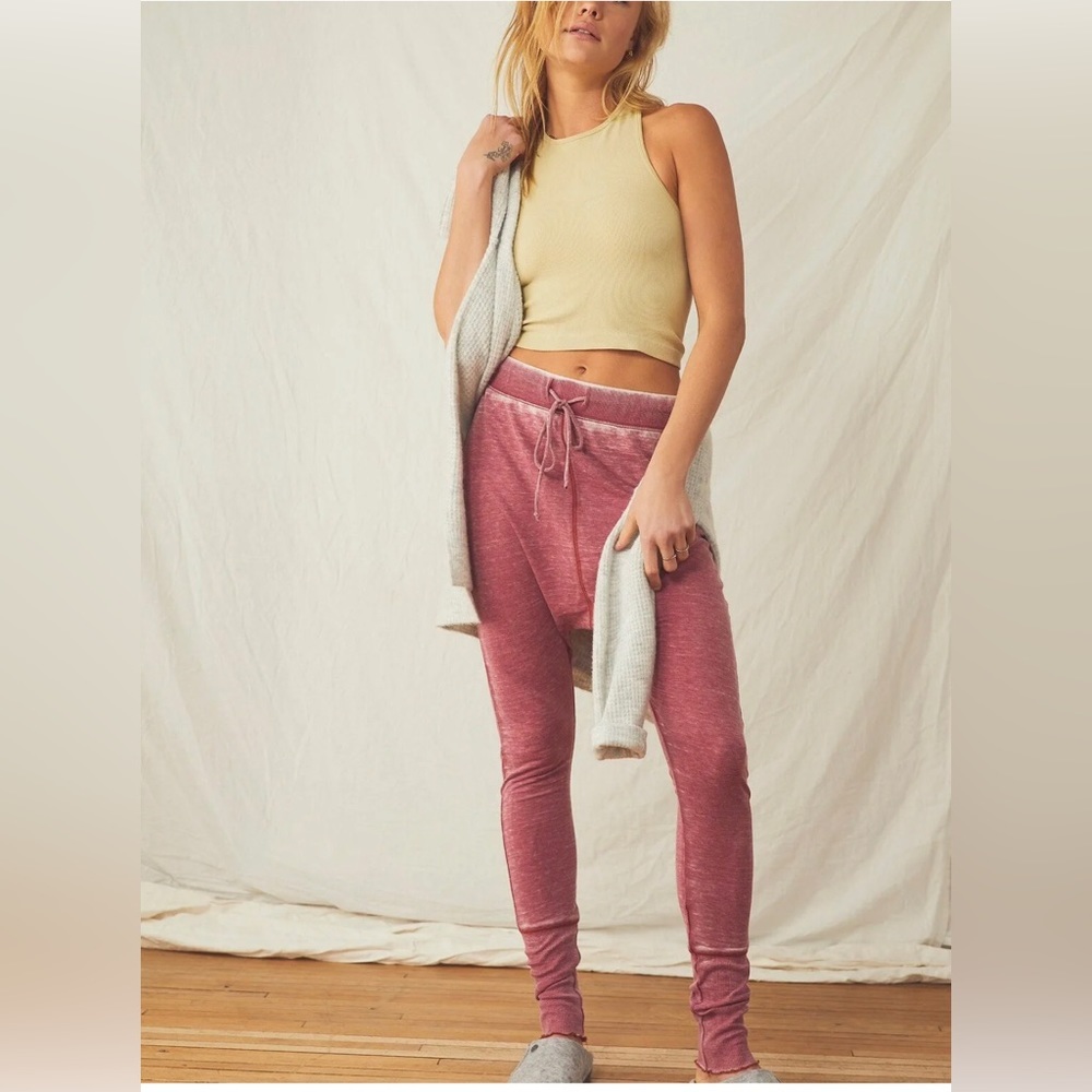 NEW Free People Cozy All Day Harem Women’s Jeggin Size M - Picture 2 of 9